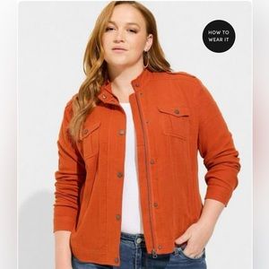 Torrid | Double Gauze fold utility jacket | plus size 3 | brand new with tags